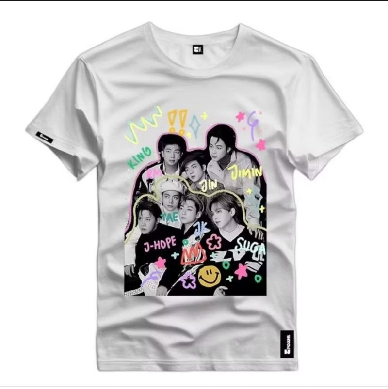 Camisa  Unissex BTS Fã Club – Blusa T-Shirt K-Pop