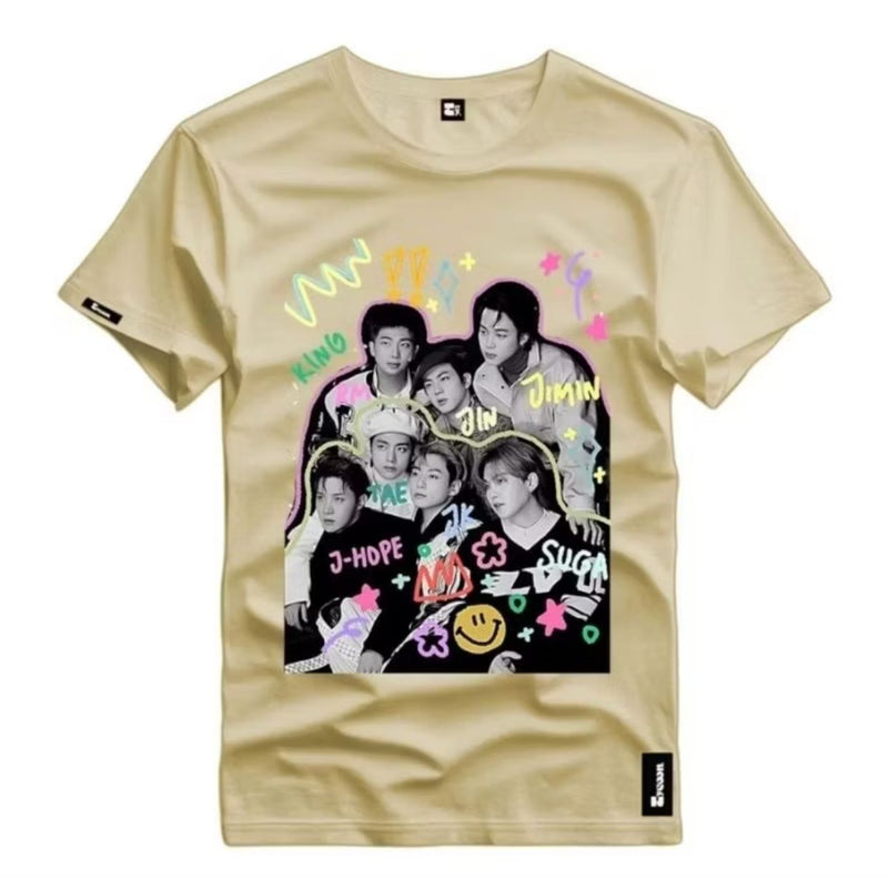 Camisa  Unissex BTS Fã Club – Blusa T-Shirt K-Pop