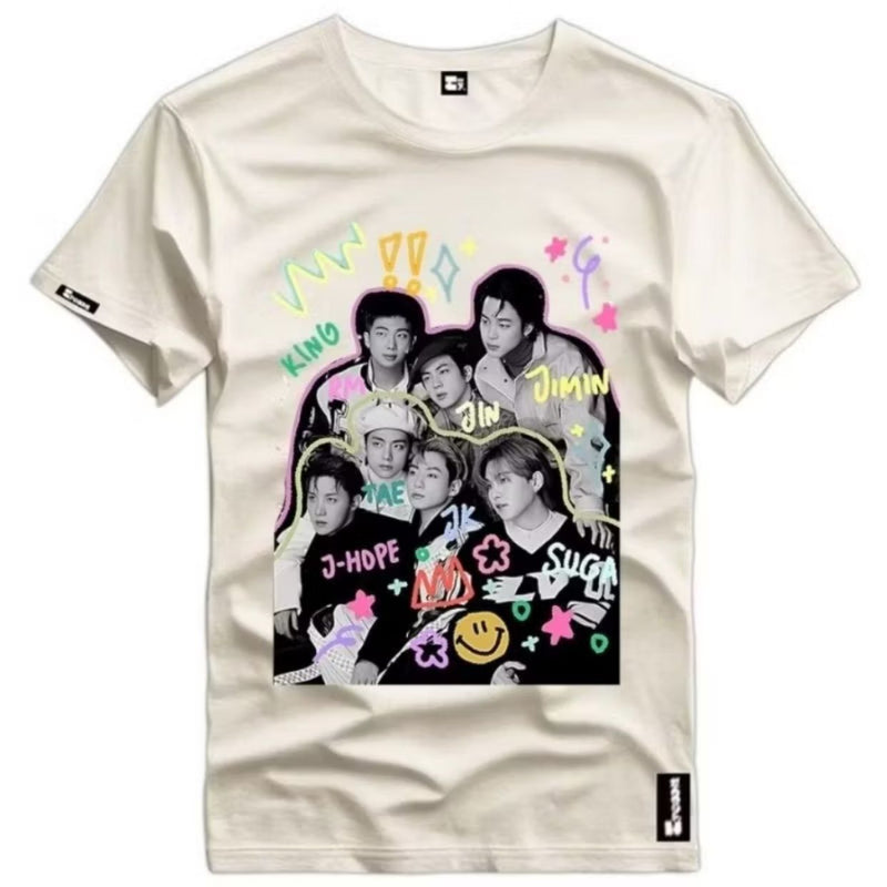 Camisa  Unissex BTS Fã Club – Blusa T-Shirt K-Pop