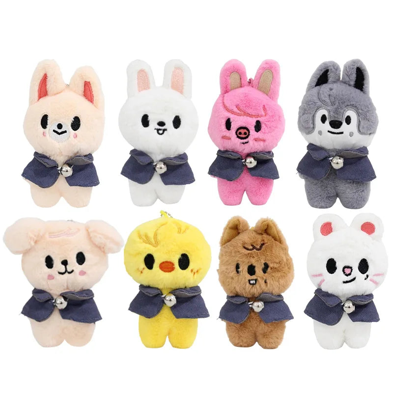Pelúcia SKZOO 20cm – Wolf Chan | Boneco Fofo Stray Kids | Kpop Gift para Fãs STAY