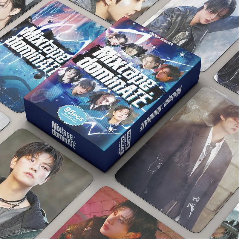 Kit com 95 Photocards Stray Kids – Novo Álbum | LOMO Cards de Alta Qualidade | Presente Perfeito para Fãs STAY