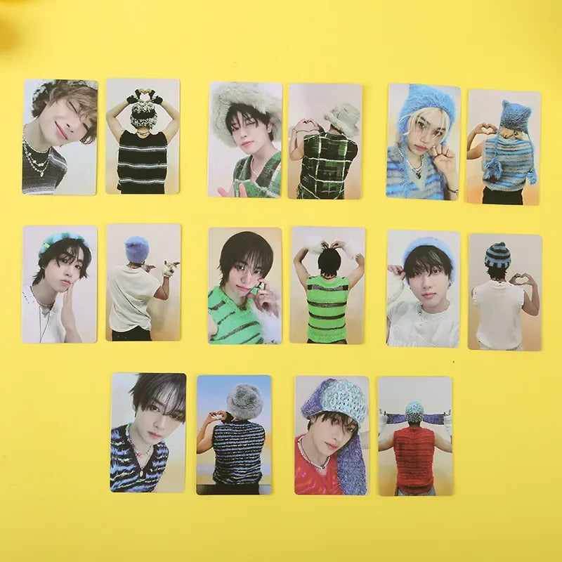 Kit de Cards Stray Kids ATE – LOMO Photocards + Mini Pôsteres e Postcards | Kpop Merch de Hyunjin, Felix e Mais