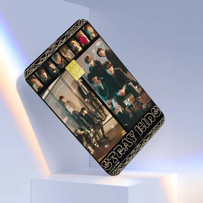 Adesivo de Cartão Stray Kids – À Prova D’Água e Sem Resíduos | Kpop Skz Card Skin