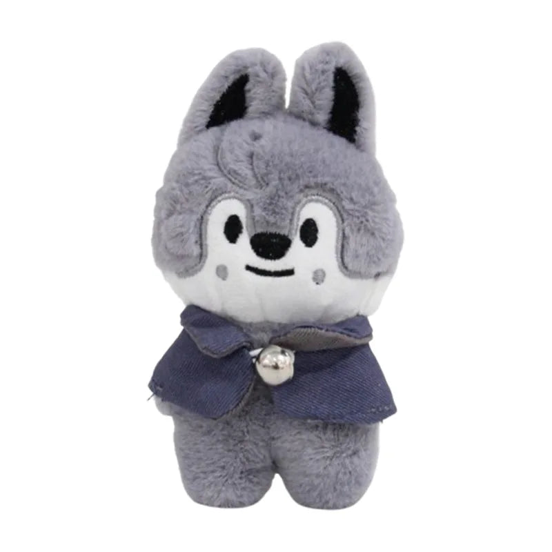 Pelúcia SKZOO 20cm – Wolf Chan | Boneco Fofo Stray Kids | Kpop Gift para Fãs STAY