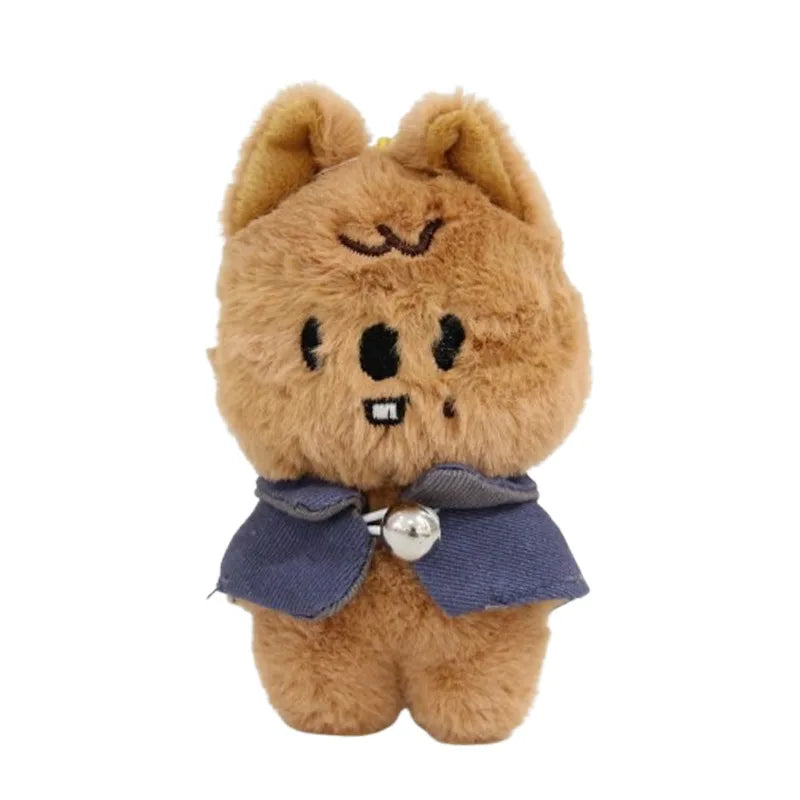 Pelúcia SKZOO 20cm – Wolf Chan | Boneco Fofo Stray Kids | Kpop Gift para Fãs STAY