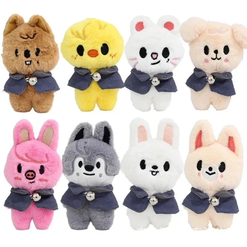 Pelúcia SKZOO 20cm – Wolf Chan | Boneco Fofo Stray Kids | Kpop Gift para Fãs STAY