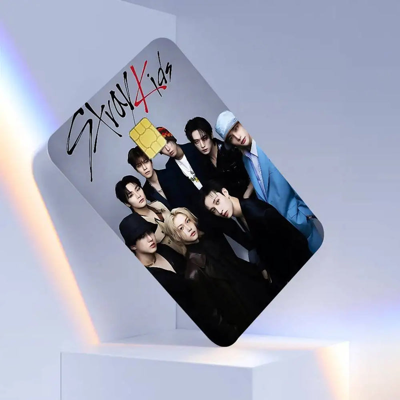Adesivo de Cartão Stray Kids – À Prova D’Água e Sem Resíduos | Kpop Skz Card Skin