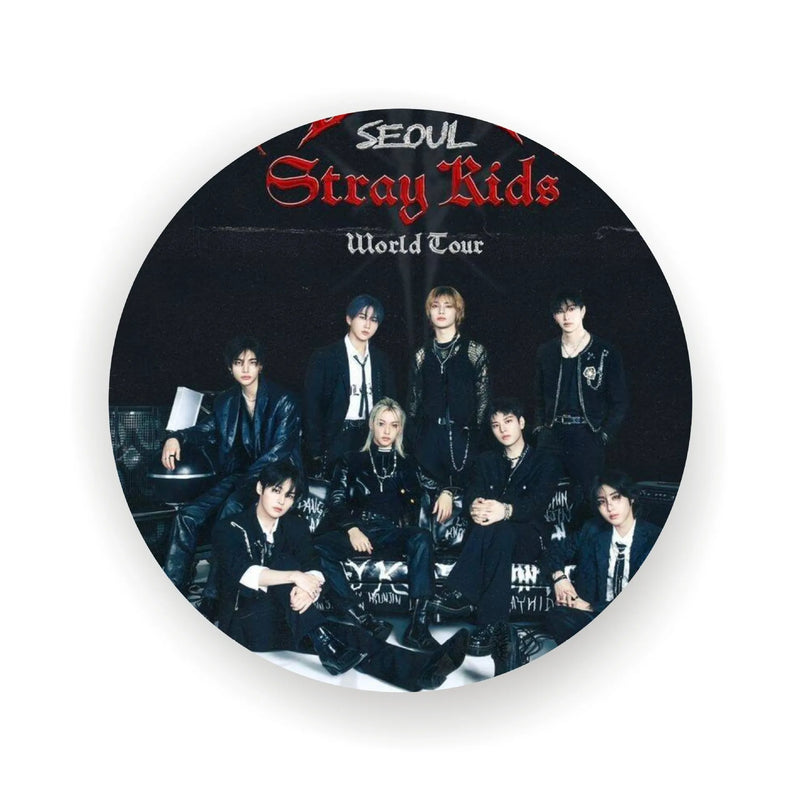 Botton Stray Kids “ATE” – Merch Oficial em Estanho | Presente para Fãs STAY