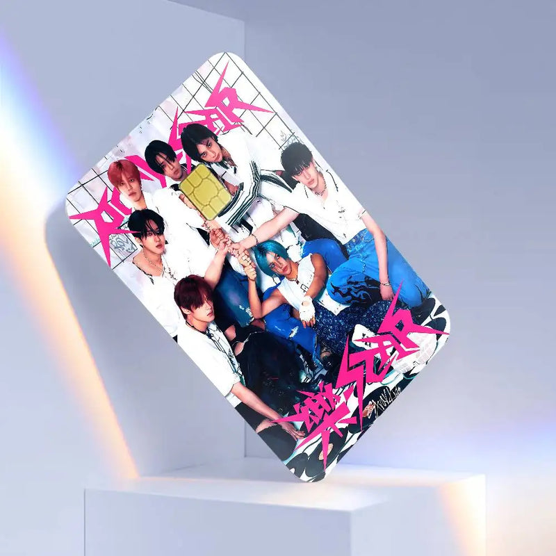 Adesivo de Cartão Stray Kids – À Prova D’Água e Sem Resíduos | Kpop Skz Card Skin