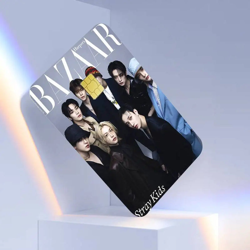 Adesivo de Cartão Stray Kids – À Prova D’Água e Sem Resíduos | Kpop Skz Card Skin