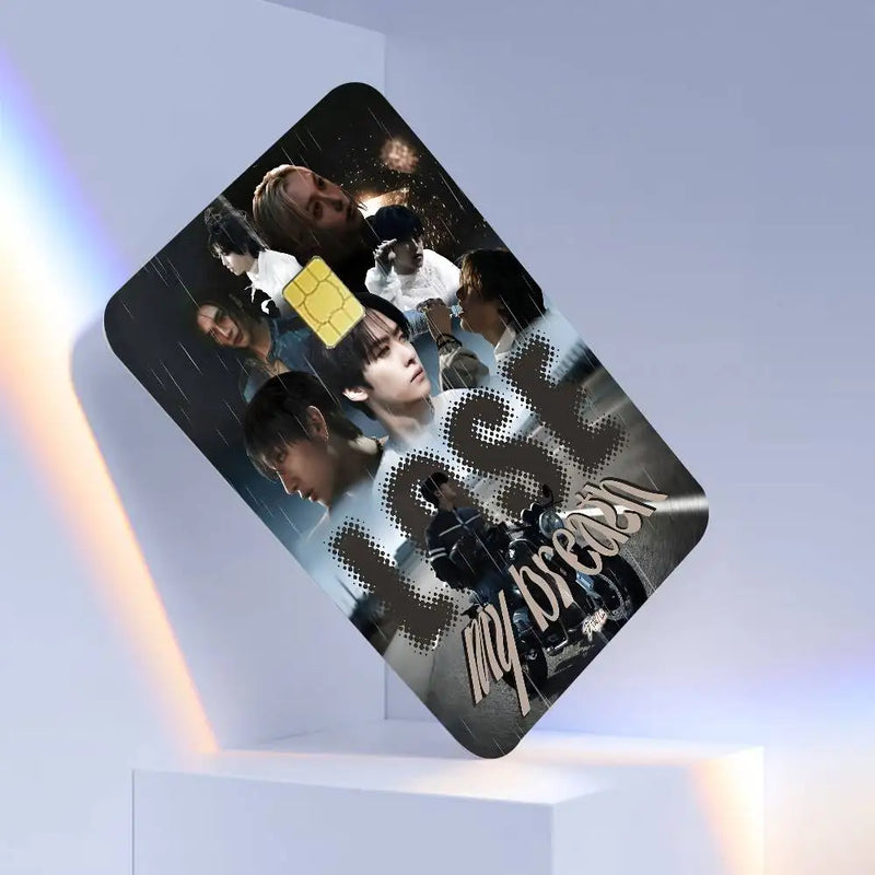 Adesivo de Cartão Stray Kids – À Prova D’Água e Sem Resíduos | Kpop Skz Card Skin