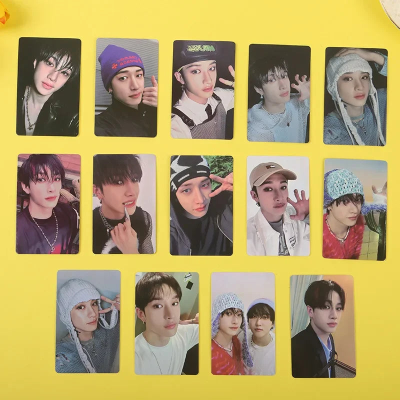 Kit de Cards Stray Kids ATE – LOMO Photocards + Mini Pôsteres e Postcards | Kpop Merch de Hyunjin, Felix e Mais