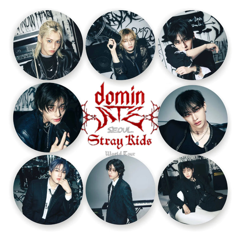 Botton Stray Kids “ATE” – Merch Oficial em Estanho | Presente para Fãs STAY
