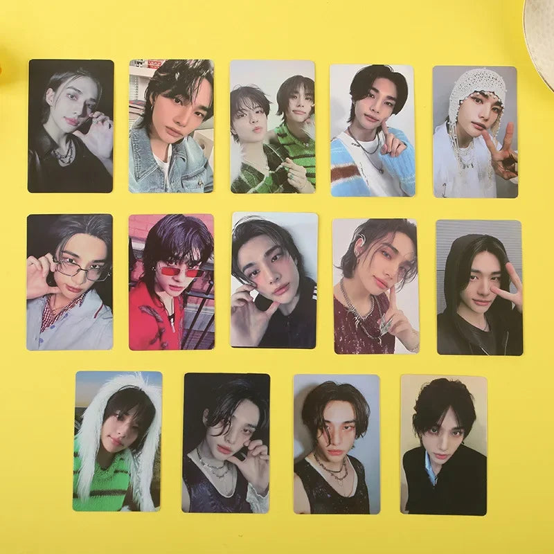 Kit de Cards Stray Kids ATE – LOMO Photocards + Mini Pôsteres e Postcards | Kpop Merch de Hyunjin, Felix e Mais