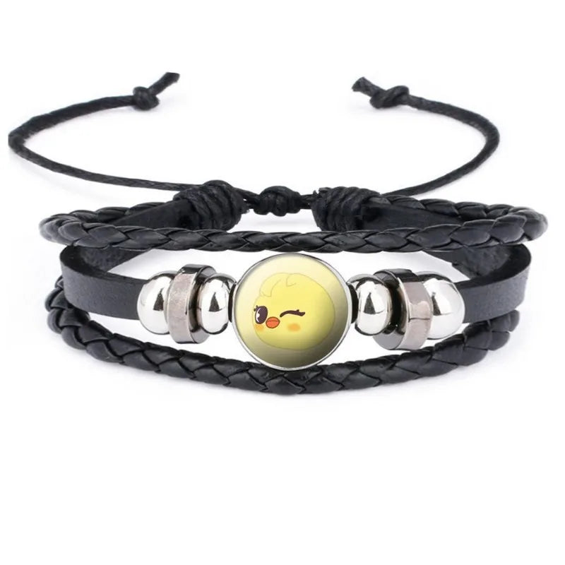 Pulseira De Couro Skzoo