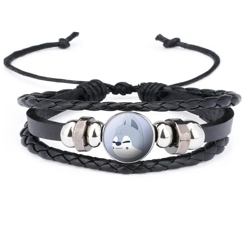 Pulseira De Couro Skzoo