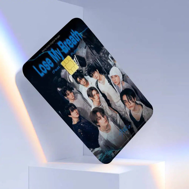 Adesivo de Cartão Stray Kids – À Prova D’Água e Sem Resíduos | Kpop Skz Card Skin