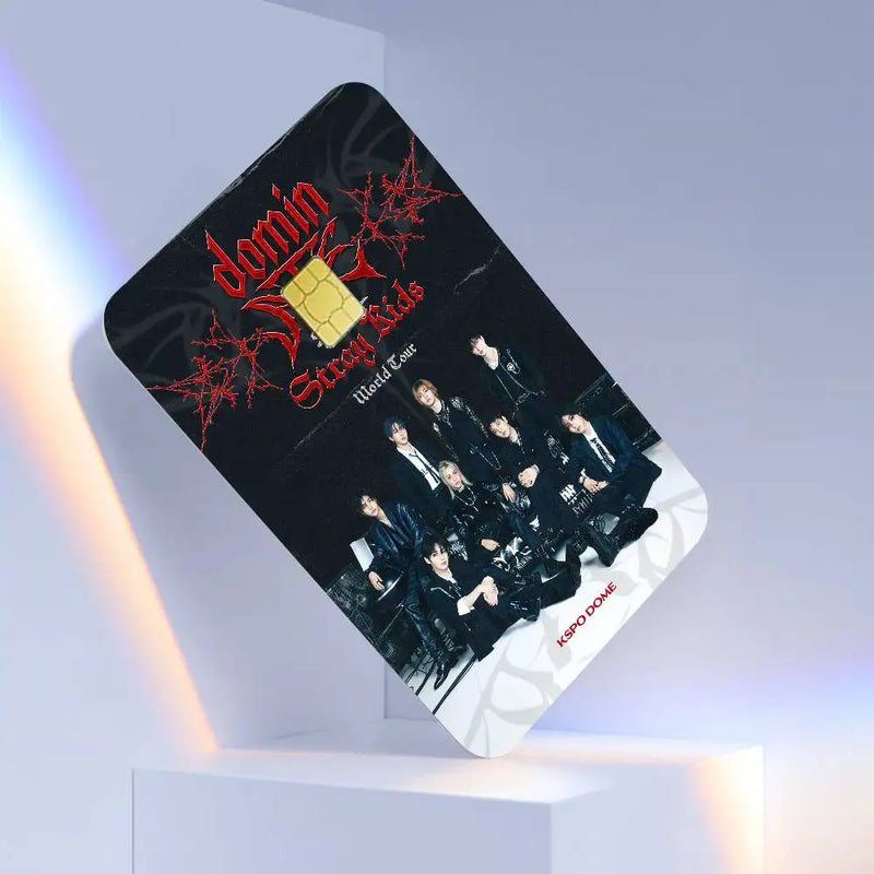Adesivo de Cartão Stray Kids – À Prova D’Água e Sem Resíduos | Kpop Skz Card Skin