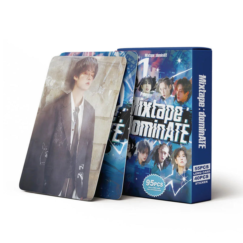 Kit com 95 Photocards Stray Kids – Novo Álbum | LOMO Cards de Alta Qualidade | Presente Perfeito para Fãs STAY