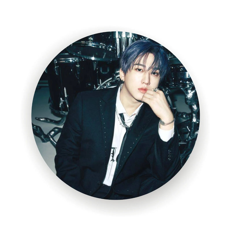 Botton Stray Kids “ATE” – Merch Oficial em Estanho | Presente para Fãs STAY