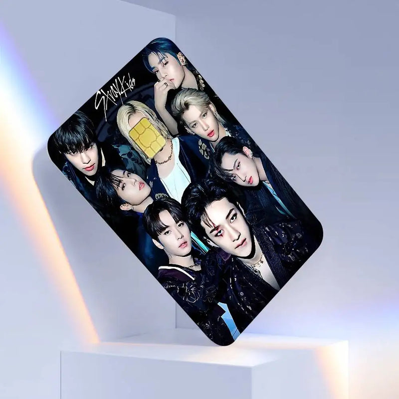 Adesivo de Cartão Stray Kids – À Prova D’Água e Sem Resíduos | Kpop Skz Card Skin